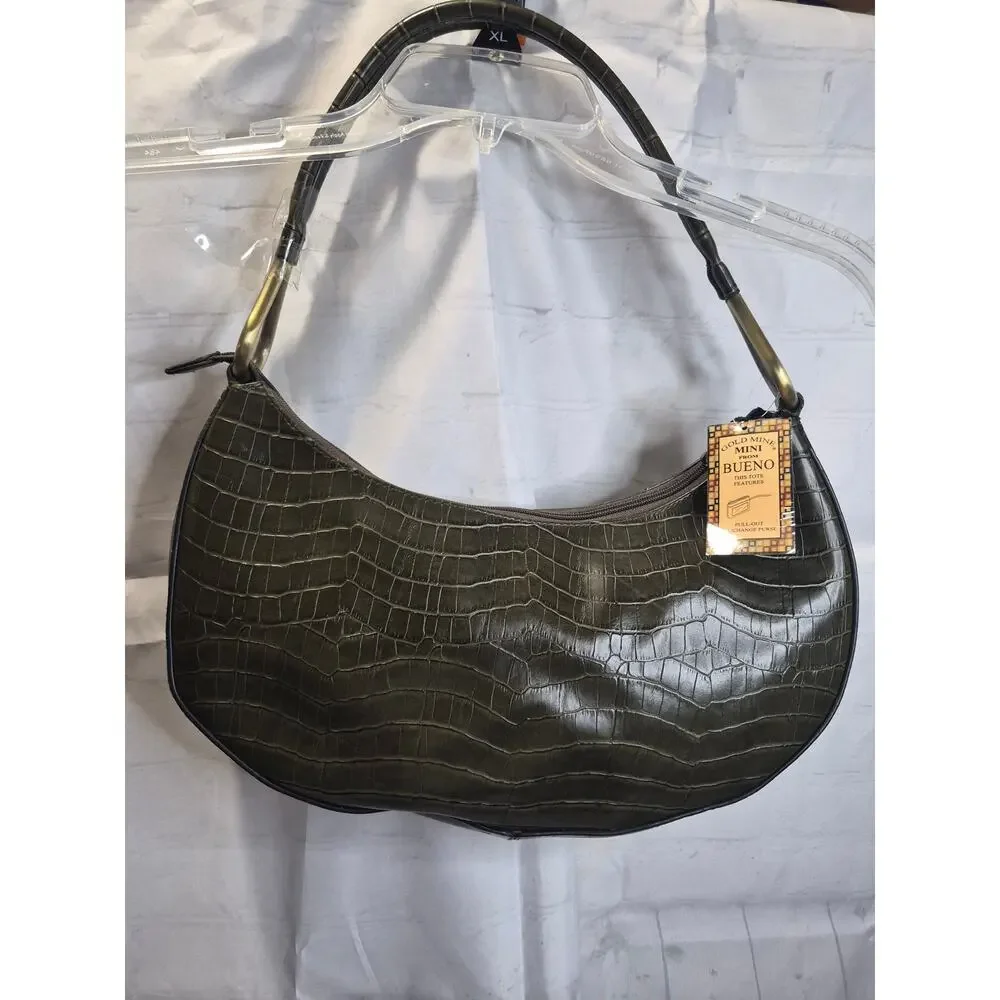Gold Mine MINI  By Bueno, Color Dark green.